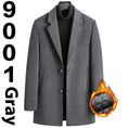 merino wool coat | waterproof wool coat | long single breasted overcoat | energy saving