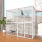 Cat Cage Indoor Home Cat Villa Super Large Free Space Cattery Exclusive For Cats Cat Nest Three-layer Double Layer Cat House Meifu Market