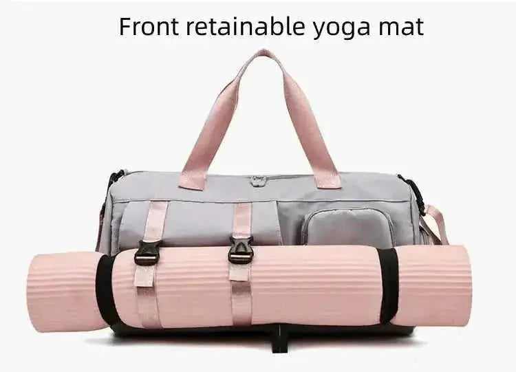 high-capacity waterproof gym bag | dry wet separation compartment | shoe compartment sports bag | ultrasonic cleaning