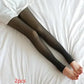 fleece lined tights for women | thermal winter leggings plus size | opaque fleece lined pantyhose | energy saving