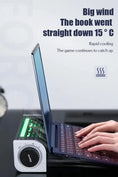 aluminum alloy cooling pad | 17-inch laptop cooler | dual turbo fans | energy saving