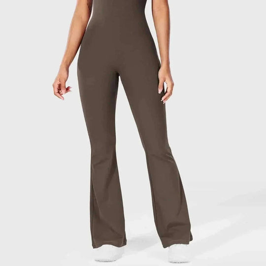 solid color sling jumpsuit | nylon spandex fabric | one piece yoga outfit | ultrasonic cleaning