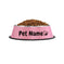 Customizable Stainless Steel Dog Bowl, Non-Slip Pet Food and Water Bowl with Personalized Name for Dogs Red-crown - main p...