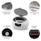 stainless steel tank construction | 600ml capacity ultrasonic cleaner | jewelry and glasses cleaner | energy saving