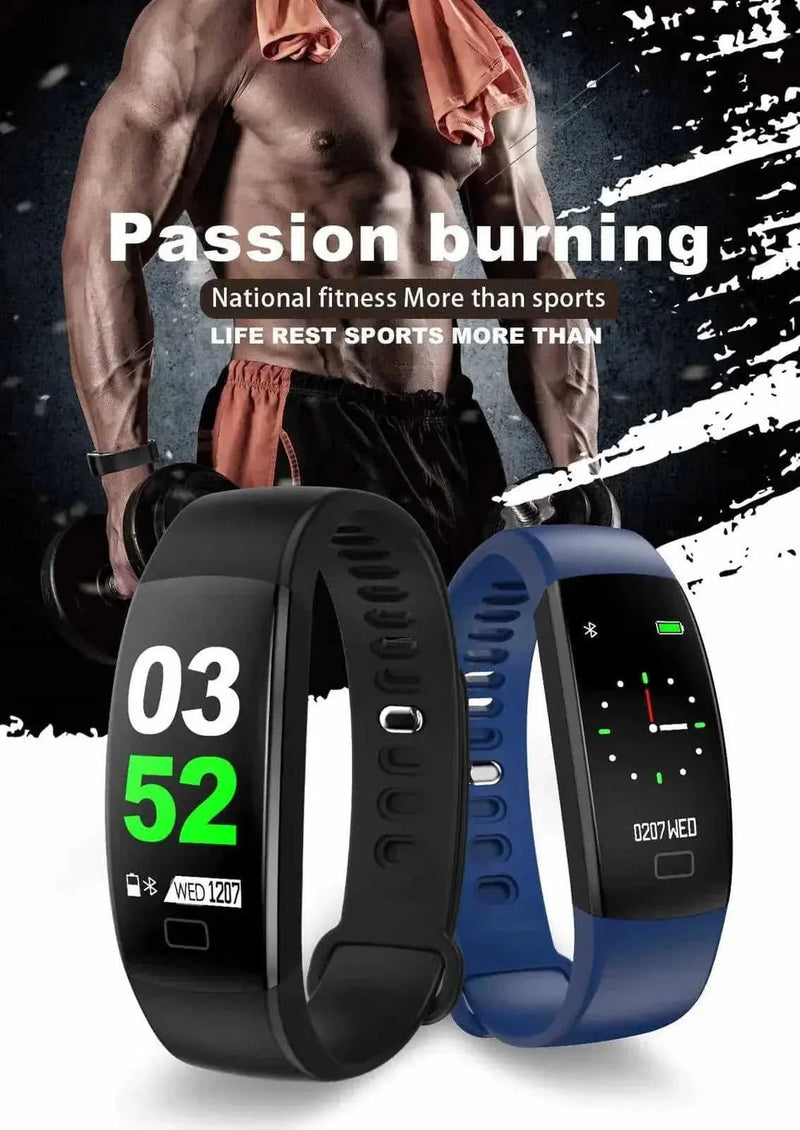 water-resistant fitness tracker | workout activity tracker | health monitoring wearable | energy saving