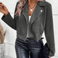 Winter Slim-fit Short Lapels Zip Jacket Meifu Market