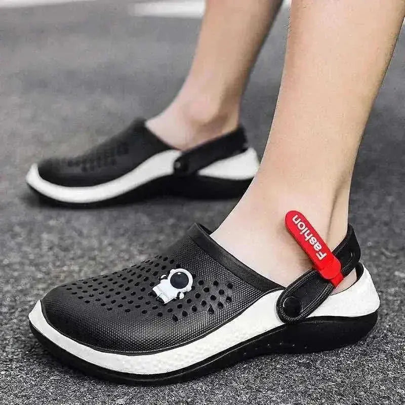 Brand Men Sandals Lightweight EVA Hole Casual Shoes Man Clogs Lovers - Meifu Market