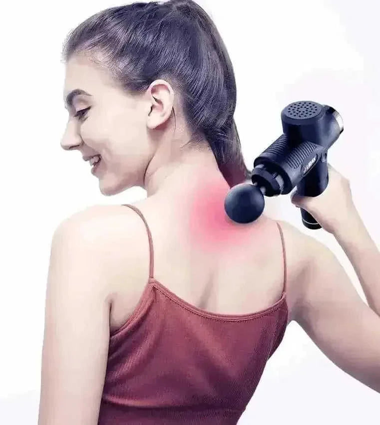 deep-tissue percussion massager | 30-speed adjustable massage gun | professional-grade muscle recovery | energy saving