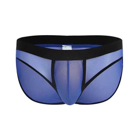 Men's Low-Rise Mesh Briefs - Breathable Nylon Elastic Underwear Meifu Market