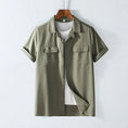 heavyweight cotton shirt | breathable workwear shirt | vintage work shirt | ultrasonic cleaning