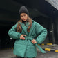 Winter Lapel Waisted Cotton Coat Fashion Solid Color Slim Overcoat Womens Clothing Meifu Market