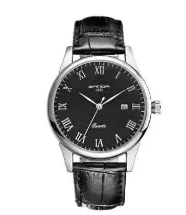 slim profile unisex timepiece | stainless steel case construction | business casual accessory | ultrasonic cleaning