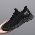 Spring New Breathable Thin Mesh Flyknit Casual Versatile Men's Sneakers Meifu Market