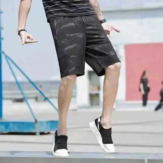 quick-dry fabric shorts | elastic waistband with drawstring | lightweight summer pants | ultrasonic cleaning
