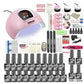80W Nail Phototherapy Machine Set - view 7 (pattern: check)