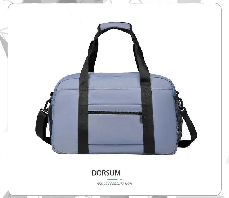 large waterproof gym bag | womens swim bag with wet pocket | yoga duffel bag for travel | ultrasonic cleaning