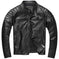 cowhide leather motorcycle jacket | genuine leather biker coat | stand collar leather jacket | ultrasonic cleaning