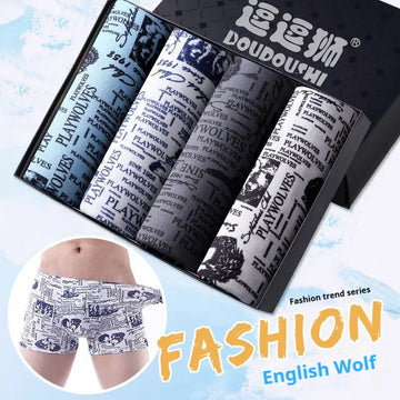 Men's Boxer Briefs Student Trendy Fashion New Meifu Market