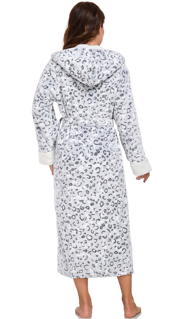 RONGTAI Ladies Long Fleece Bathrobe Meifu Market