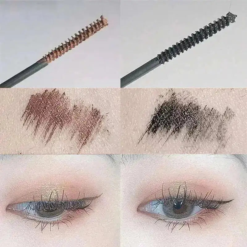 ultra-fine brush mascara | waterproof curling mascara | small brush head for lower lashes | ultrasonic cleaning