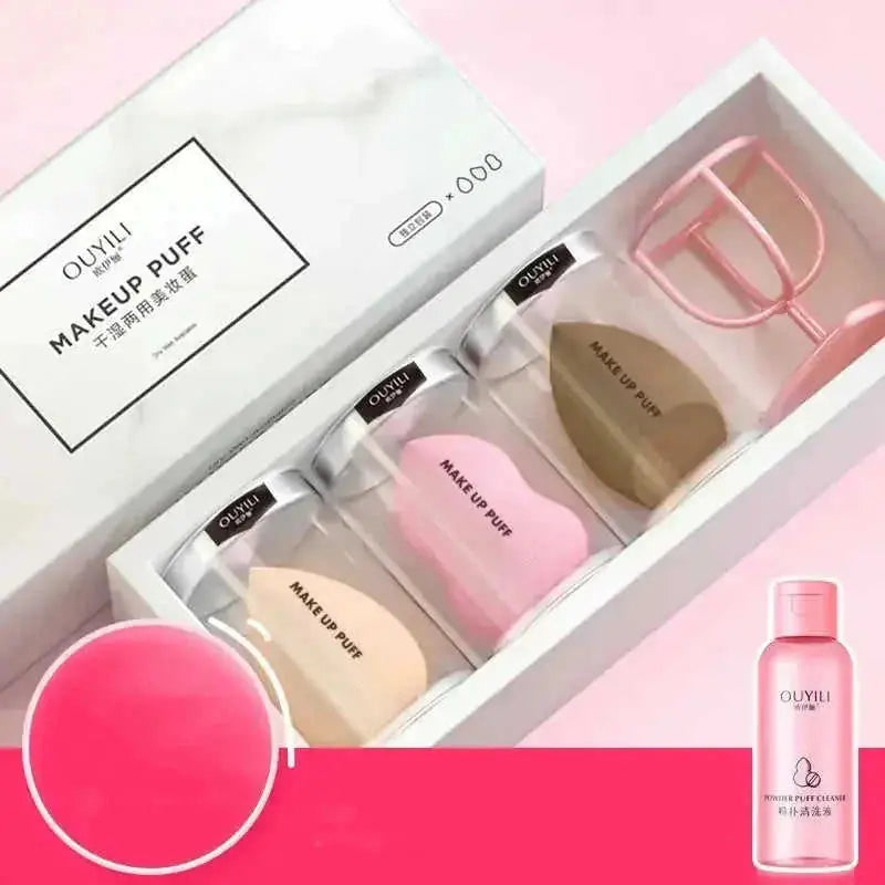 beauty blender egg sponge | reusable makeup sponge | latex-free cosmetic puff | energy saving