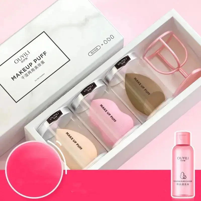 beauty blender egg sponge | reusable makeup sponge | latex-free cosmetic puff | energy saving