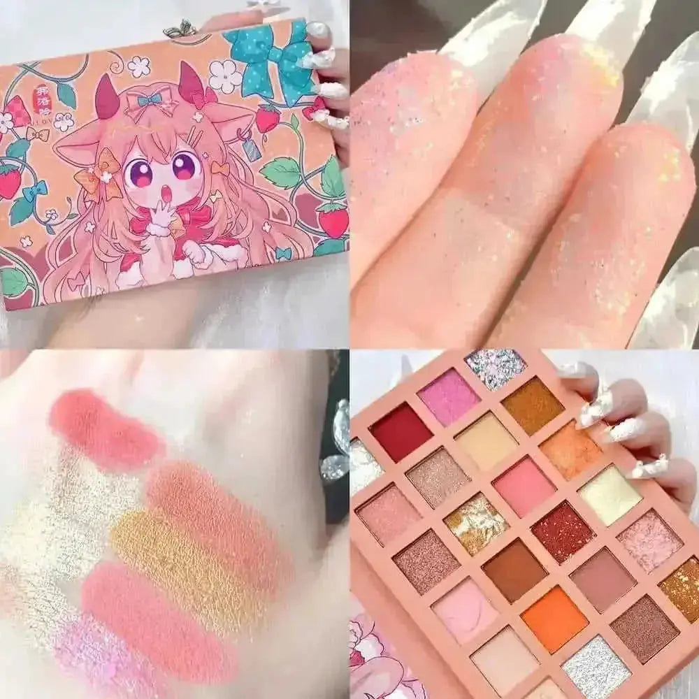 color eyeshadow palette | cruelty-free vegan makeup | long-lasting pigmented eyeshadow | ultrasonic cleaning