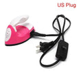 mini electric iron for kids | child safe sewing tool | diy fabric stickers kit | energy saving