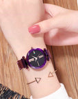 Lazy Magnet Watch Ladies Star Net Celebrity Same Paragraph Magnet Watch