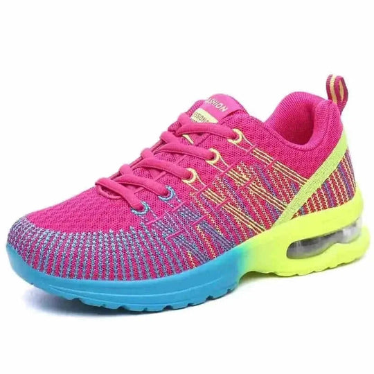 lightweight mesh running shoes | breathable athletic footwear | womens fitness sneakers | energy saving