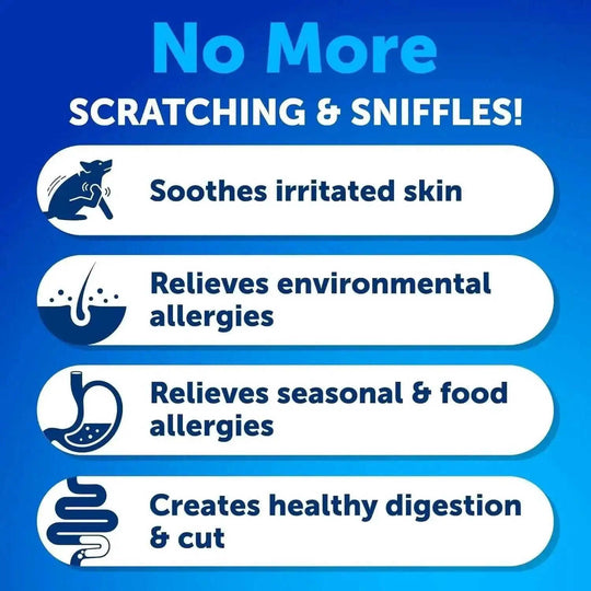 Do Not Sell On Amazon Dog Allergy Relief Chews Itching Skin Relief For Dogs Fish Oil 3 Seasonal Allergies Pills Skin & Coa...