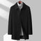 reversible wool coat for men | 100 wool material | double-sided winter coat | energy saving