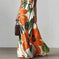Printed Girdle Oversized Swing Dress L - in use demonstration