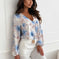 lightweight cotton fabric | breathable long-sleeve shirt | versatile v-neck top | energy saving