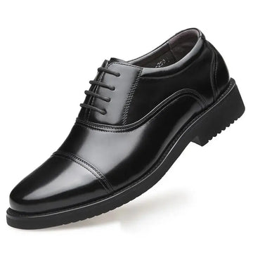 Black Business Formal Men's Leather Shoes