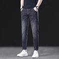 stretch denim jeans for men | lightweight summer jeans | breathable thin jeans | energy saving