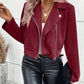 Winter Slim-fit Short Lapels Zip Jacket Meifu Market