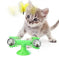 automatic rotating cat toy | interactive cat scratcher | dental cleaning cat toy | energy saving