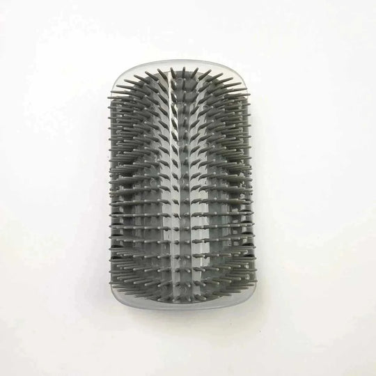 self-cleaning cat brush | silicone grooming comb | wall-mounted pet massager | energy saving