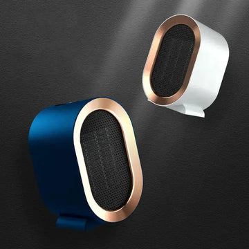 ptc ceramic heating technology | compact desktop heater | portable electric warmer | ultrasonic cleaning