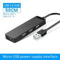 usb 30 hub 4-port | aluminum alloy usb splitter | high-speed data transfer hub | ultrasonic cleaning
