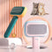New Pet Cat Dog Hair Brush Hair Massage Comb Open-Knot Brush Grooming Cleaning Tool Stainless Steel Comb Green - main prod...