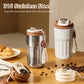 vacuum insulated stainless steel | 450ml thermal bottle | portable coffee mug | ultrasonic cleaning