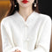 womens cashmere cardigan | chinese retro buckle cardigan | soft cashmere sweater | energy saving