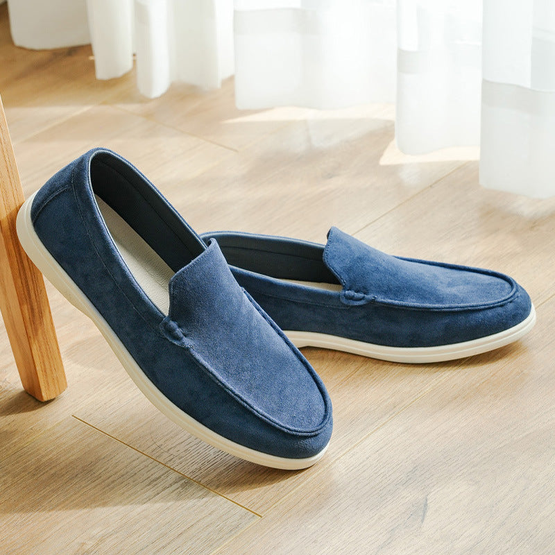 Slip-on Suede Loafers Shoe Cover Lazy Feet Meifu Market