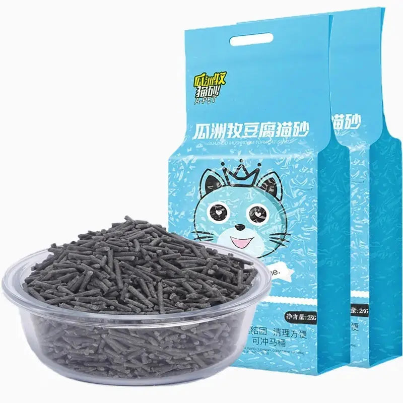 Original Green Tea Tofu Cat Litter Absorbent Group Deodorant Meifu Market
