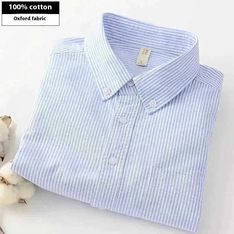 breathable cotton fabric | slim fit long sleeve shirt | wrinkle resistant casual shirt | energy saving