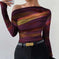 Print Long Sleeve T-Shirt Graphic Tees Women Tops Meifu Market