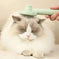 Groom Your Pet With Ease: 1pc Pet Grooming Brush With Stainless Steel Teeth & Dematting Comb For Dogs & Cats Grey - availa...