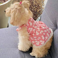 adorable daisy pet dress | soft breathable dog dress | comfortable cat loungewear | energy saving